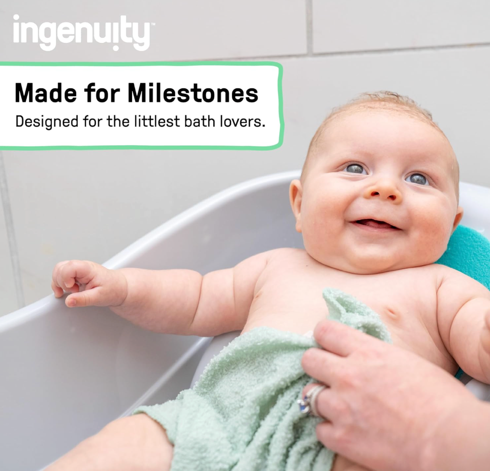 Foldaway 2-Position Baby Bathtub