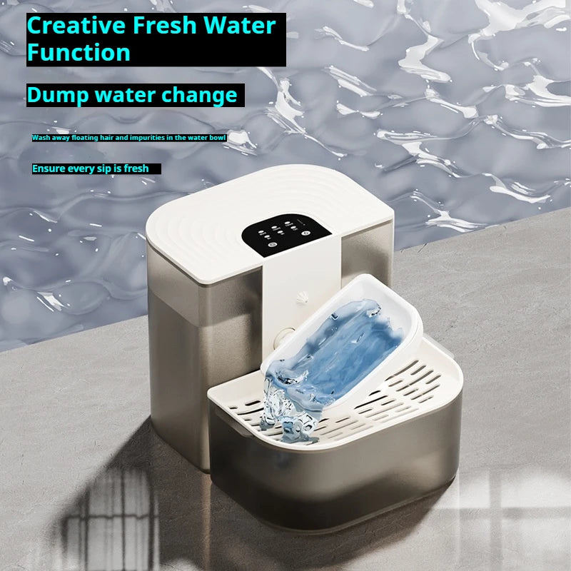 AquaCare Smart Tilted Pet Water Fountain