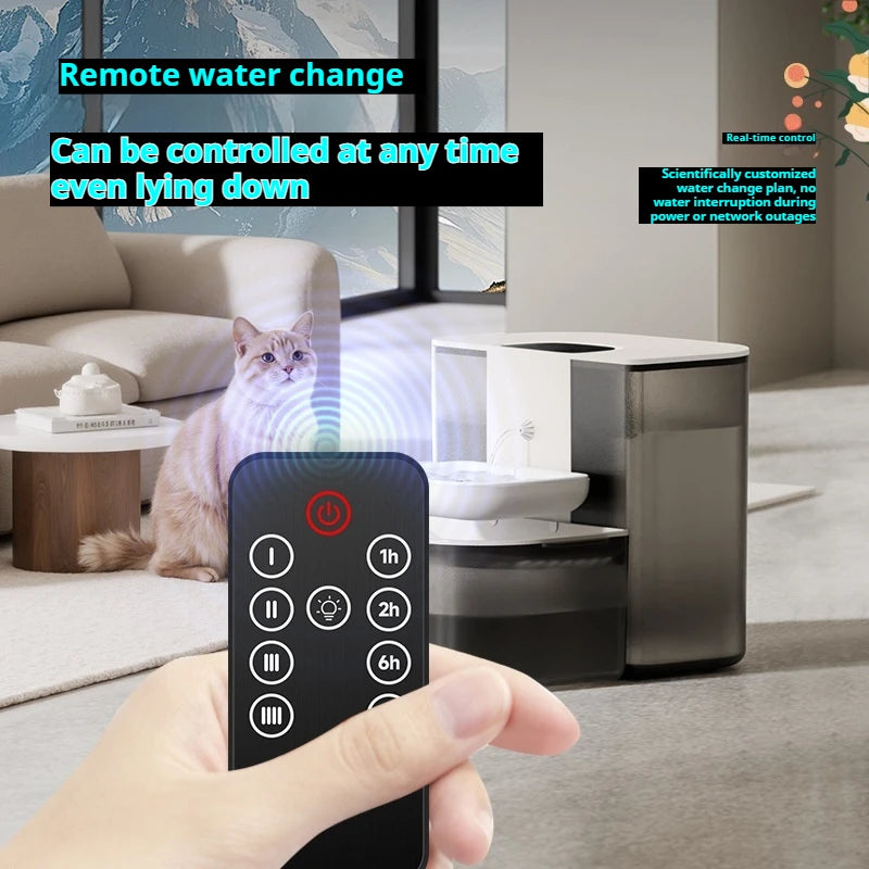 AquaCare Smart Tilted Pet Water Fountain