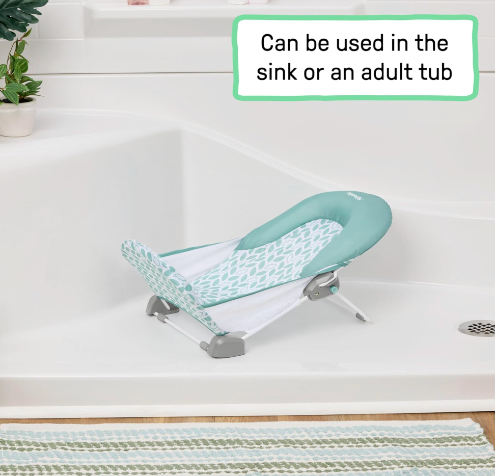 Foldaway 2-Position Baby Bathtub